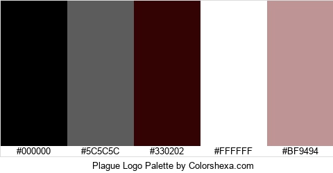 Plague Logo Colors Logo