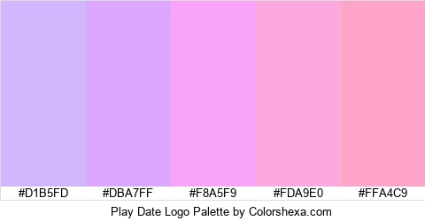 Play Date Logo Colors Logo