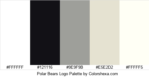 Polar Bears Logo Colors Logo