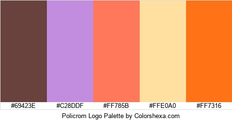 Policrom Logo Colors Logo