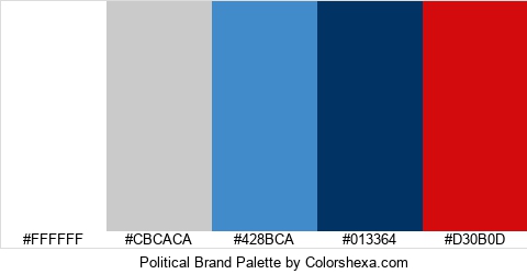 Political Brand Colors Logo