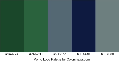 Pomo Logo Colors Logo