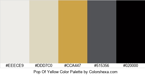 Pop Of Yellow Color Colors Logo