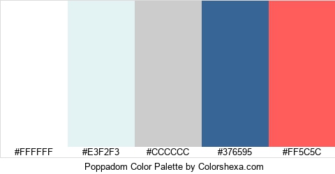 Poppadom Color Colors Logo