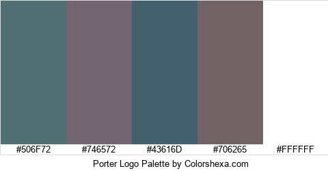 Porter Logo Colors Logo