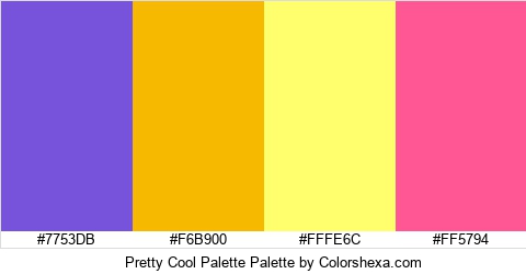 Pretty Cool Palette Colors Logo