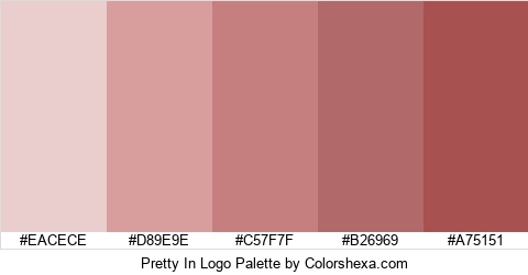 Pretty In Logo Colors Logo