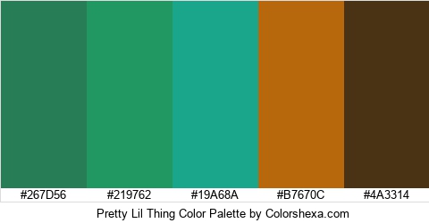 Pretty Lil Thing Color Colors Logo