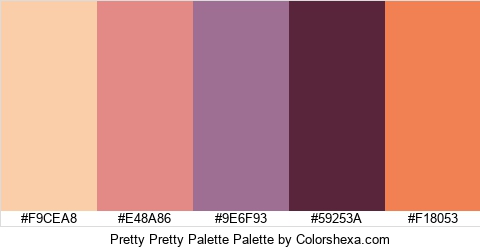 Pretty Pretty Palette Colors Logo