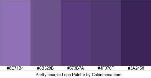 Prettyinpurple Logo Colors Logo