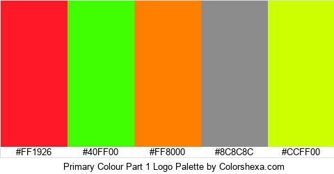 Primary Colour Part 1 Logo Colors Logo