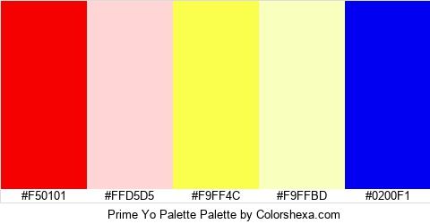 Prime Yo Palette Colors Logo
