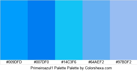Primeiroazul1 Palette Colors Logo