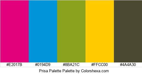 Prisa Palette Colors Logo