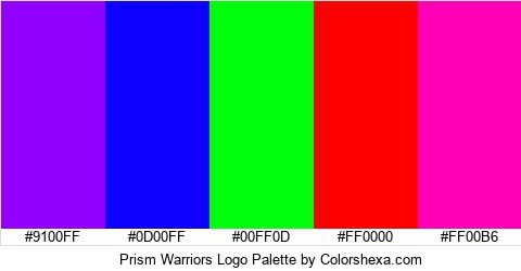 Prism Warriors Logo Colors Logo