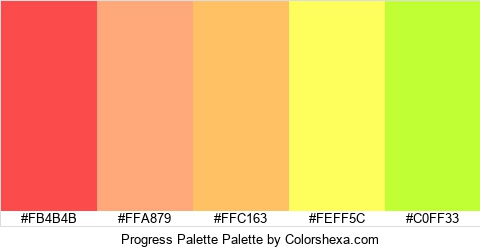 Progress Palette Colors Logo