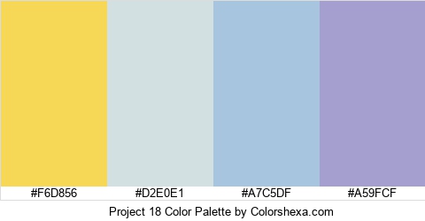Project 18 Color Colors Logo