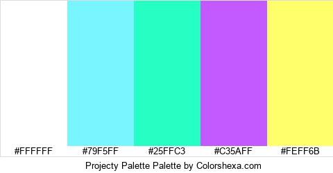 Projecty Palette Colors Logo