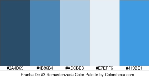 Prueba De #3 Remasterizada Color Colors Logo