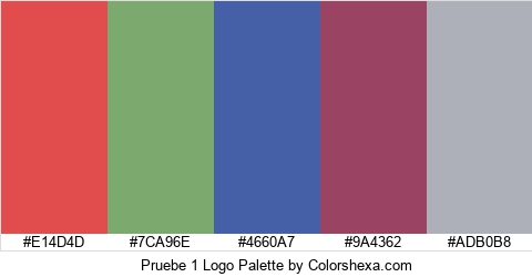 Pruebe 1 Logo Colors Logo