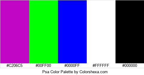 Psa Color Colors Logo