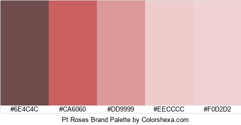 Pt Roses Brand Colors Logo