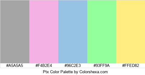 Ptx Color Colors Logo