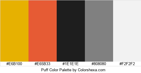 Puff Color Colors Logo