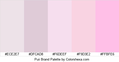 Puii Brand Colors Logo