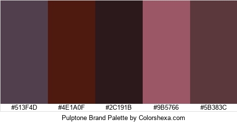 Pulptone Brand Colors Logo
