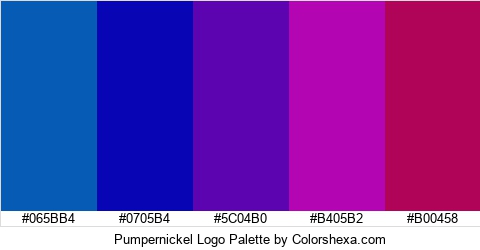 Pumpernickel Logo Colors Logo