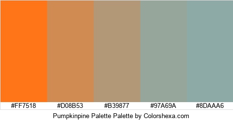 Pumpkinpine Palette Colors Logo