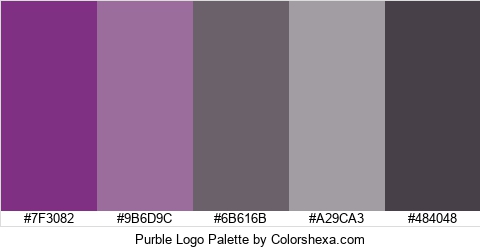 Purble Logo Colors Logo