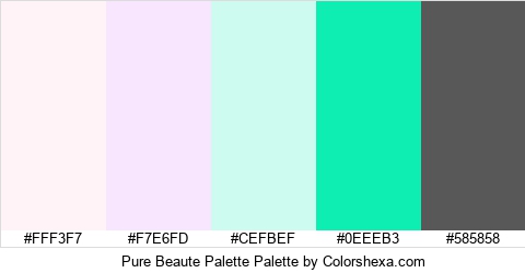 Pure Beaute Palette Colors Logo