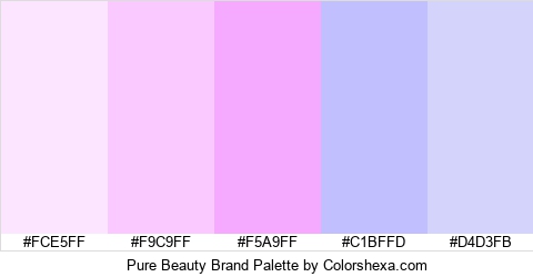 Pure Beauty Brand Colors Logo