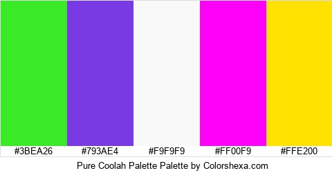 Pure Coolah Palette Colors Logo
