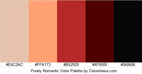 Purely Romantic Color Colors Logo