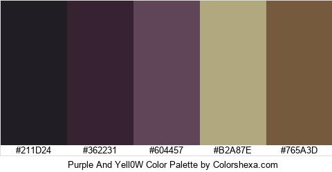 Purple And Yell0W Color Colors Logo