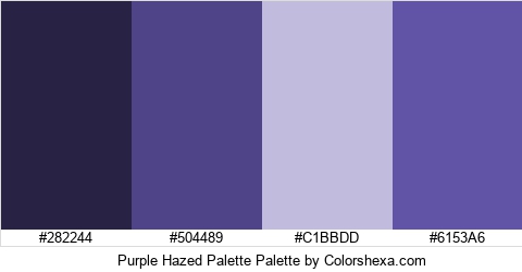 Purple Hazed Palette Colors Logo