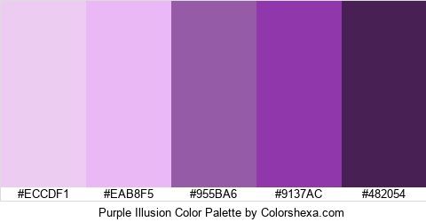 Purple Illusion Color Colors Logo