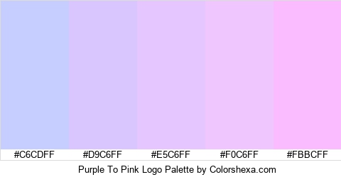 Purple To Pink Logo Colors Logo