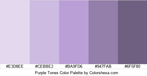 Purple Tones Color Colors Logo