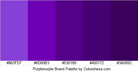 Purplenurple Brand Colors Logo