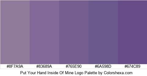 Put Your Hand Inside Of Mine Logo Colors Logo