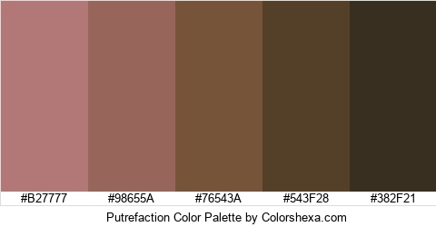 Putrefaction Color Colors Logo