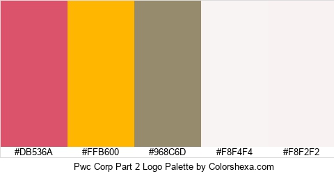 Pwc Corp Part 2 Logo Colors Logo
