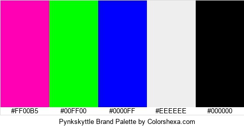 Pynkskyttle Brand Colors Logo