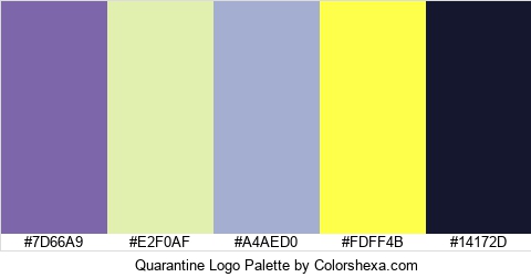 Quarantine Logo Colors Logo