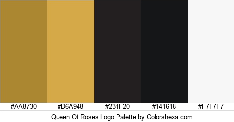 Queen Of Roses Logo Colors Logo