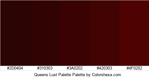 Queens Lust Palette Colors Logo